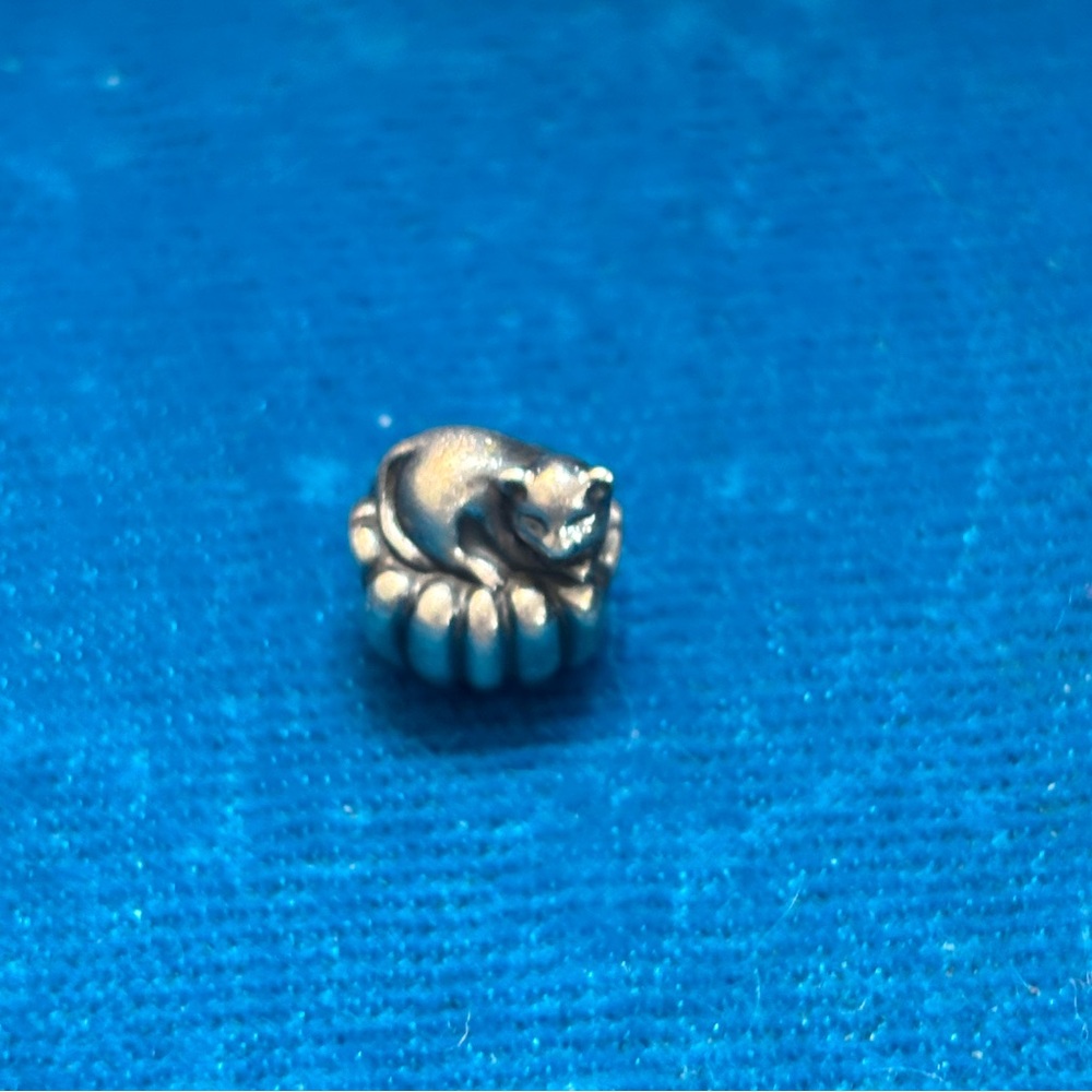Pandora Cozy Cat Charm